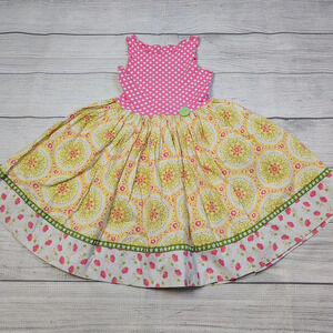 4 Matilda Jane Platinum Floral Skirt Sara Dress